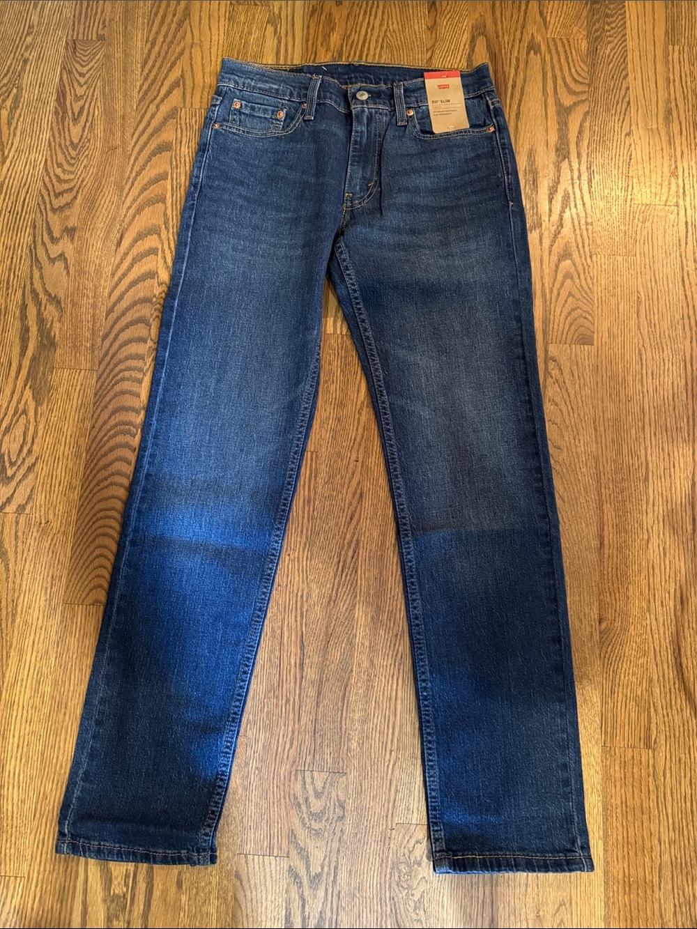 Levi’s 511 Dark Blue Slim Straight Jeans NWT